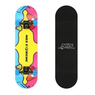 PROFILOVANÝ KLASICKÝ skateboard pre dospelých PROFILOVANÝ KLASICKÝ skateboard pre dospelých