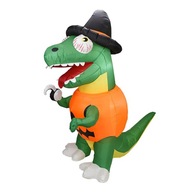 Halloweensky nafukovací dinosaurus s osvetlením Halloweensky nafukovací dinosaurus s osvetlením