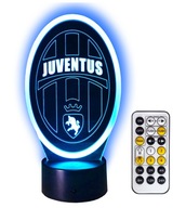 JUVENTUS 3D LED NOČNÁ LAMPA DARČEK + DIAĽK JUVENTUS 3D LED NOČNÁ LAMPA DARČEK + DIAĽK