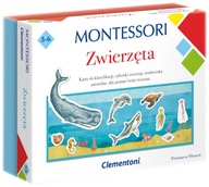 Montessori hra - Vzdelávacie zvieratká CLEMENTONI