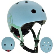 PRILBA SCOOTANDRIDE Pre deti Nastaviteľné LED svetlo XXS-S Oceľová 1-5L PRILBA SCOOTANDRIDE Pre deti Nastaviteľné LED svetlo XXS-S Oceľová 1-5L