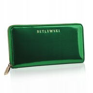 Dámska veľká lakovaná peňaženka BETLEWSKI s priestorom na fotografiu
