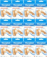 VODEODOLNÉ PASTERY SÚPRAVA NÁplastí VISCOPLAST 12 ks x 12 VODEODOLNÉ PASTERY SÚPRAVA NÁplastí VISCOPLAST 12 ks x 12