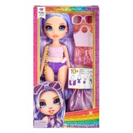 Bábika Rainbow Fashion vo fialových plavkách Bábika Rainbow Fashion vo fialových plavkách