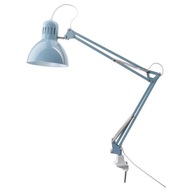 IKEA TERTIAL Stolná lampa, svetlomodrá, kresba IKEA TERTIAL Stolná lampa, svetlomodrá, kresba