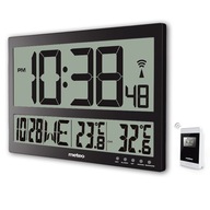 Nástenné hodiny s teplomerom DCF METEO ZP32 Nástenné hodiny s teplomerom DCF METEO ZP32