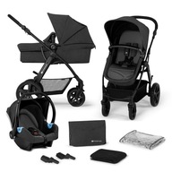 Multifunkčný vozík 3v1 Kinderkraft MOOV CT čierny Multifunkčný vozík 3v1 Kinderkraft MOOV CT čierny