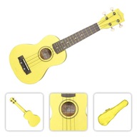 Žlté sopránové ukulele s puzdrom/darčekom