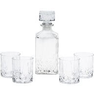 KARAFA 900 ml + 4 POHÁRKY whisky set KARAFA 900 ml + 4 POHÁRKY whisky set