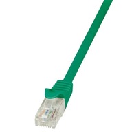 Prepojovací kábel LogiLink CP2095U CAT.6 U/UTP 10m, zelený Prepojovací kábel LogiLink CP2095U CAT.6 U/UTP 10m, zelený