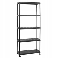 Pojazdná knižnica s 5 policami – 180x74x40 CM 250KG Pojazdná knižnica s 5 policami – 180x74x40 CM 250KG