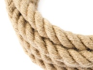 LANO JUTE Plachetnícke dekoračné jutové lano 16mm 15m LANO JUTE Plachetnícke dekoračné jutové lano 16mm 15m