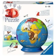 3D puzzle 72 Detský glóbus