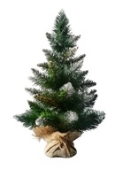 60CM maličký vianočný stromček na recepciu, DIAMANTOVÁ BOROVICA