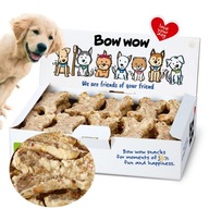 PSYHO POCHÁDZKY Prírodné kosti so zeleninou BOW WOW 30 ks PSYHO POCHÁDZKY Prírodné kosti so zeleninou BOW WOW 30 ks