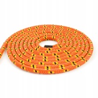 Lano Pletené polypropylénové námorné lano, oranžové, 6mm, 20m Lano Pletené polypropylénové námorné lano, oranžové, 6mm, 20m