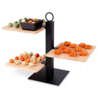 Stojan na ovocné koláče, 3 úrovne, na servírovanie PODNOSY 26 cm Loft, 3-poschodový Stojan na ovocné koláče, 3 úrovne, na servírovanie PODNOSY 26 cm Loft, 3-poschodový