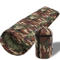 TURISTICKÝ SPACÍ VAČEK MÚMIA S KAPUČOU TEPLÝ CAMO POKRÝVEK 210x75CM TURISTICKÝ SPACÍ VAČEK MÚMIA S KAPUČOU TEPLÝ CAMO POKRÝVEK 210x75CM