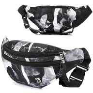 UNISEX bedrový vak priestranný codura pevný opasok UNISEX bedrový vak priestranný codura pevný opasok