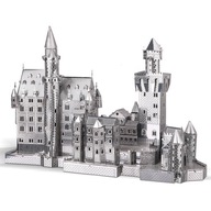 Kusové 3D kovové puzzle Zámok Neuschwanstein Kusové 3D kovové puzzle Zámok Neuschwanstein