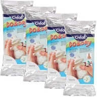 Clay Clay Self -Circuit Socha na modelovanie bielej 4x500g 2000g Clay Clay Self -Circuit Socha na modelovanie bielej 4x500g 2000g