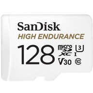 High Endurance microSDXC 128GB V30 s adaptérom pre rekordéry a monitoring