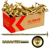 Skrutky do dreva KLIMAS WKCP TORX TX 8x40 50 KS Skrutky do dreva KLIMAS WKCP TORX TX 8x40 50 KS