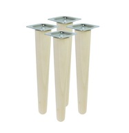 Nohy 20 cm, nohy buk, rovné, surové, nasadené Nohy 20 cm, nohy buk, rovné, surové, nasadené