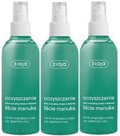 3 x ČISTIACI TONER NA ČÍSLOVANIE PÓROV 200 ML ZIAJA Adstringentný účinok 3 x ČISTIACI TONER NA ČÍSLOVANIE PÓROV 200 ML ZIAJA Adstringentný účinok