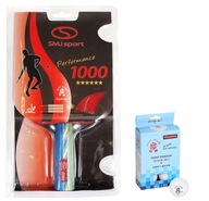 RACKET BALET STOLNÝ TENIS PING-PONG CERTIFIKÁT ITTF 6* 1000 + loptičky RACKET BALET STOLNÝ TENIS PING-PONG CERTIFIKÁT ITTF 6* 1000 + loptičky