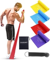SET DLHÝCH ELASTICKÝCH PÁSOV NA FITNESS CVIČENIE SET DLHÝCH ELASTICKÝCH PÁSOV NA FITNESS CVIČENIE