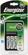 Nabíjačka ENERGIZER MAXI AA POWER PLUS + 4 batérie