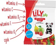 Lily Jelly želé poľské ovocie 80g