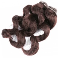 Parochňa do vlasov CURLY DOLL 25 cm HNEDÉ KUČERKY Parochňa do vlasov CURLY DOLL 25 cm HNEDÉ KUČERKY