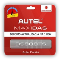 AKTUALIZÁCIA AUTEL MaxiDAS DS808TS PL 1 ROK PL