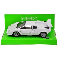 WELLY 1:34 LAMBORGHINI COUNTACH LP 500 S WHITE WELLY 1:34 LAMBORGHINI COUNTACH LP 500 S WHITE