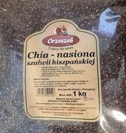 Chia - semená šalvie španielskej 1 kg Arašidy