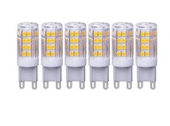 G9 LED žiarovka 5W 450lm studená CW 6ks