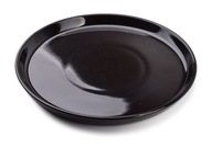 Čierny porcelánový tanier Nadine Black 24 c Čierny porcelánový tanier Nadine Black 24 c