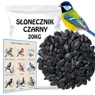 Slnečnica pre vtáky na zimu Čierna 20 kg krmivo na obilie + DIGITÁLNY PLAKÁT Slnečnica pre vtáky na zimu Čierna 20 kg krmivo na obilie + DIGITÁLNY PLAKÁT