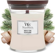 WOODWICK VÁZA NA Sviečku s vôňou BIELY TEAK 275G WOODWICK VÁZA NA Sviečku s vôňou BIELY TEAK 275G