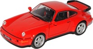 Kovový model WELLY - Porsche 911 Turbo 1:34