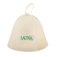 Prírodný textil do sauny Čiapky s Prírodný textil do sauny Čiapky s