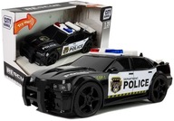 Policajné auto 1:20 Trecí pohon Zvukové svetelné efekty Čierna Policajné auto 1:20 Trecí pohon Zvukové svetelné efekty Čierna