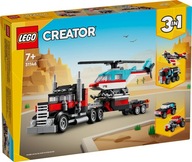 Lego Creator 31146 valník a auto vrtuľník 3v1