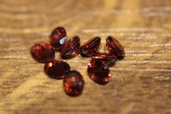 Granáty prírodné kamene 4,20ct 9ks Granáty prírodné kamene 4,20ct 9ks