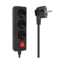 SIEŤOVÝ PREDLŽOVACÍ KÁBEL 5M 3 ZÁSUVKY LIBOX PÁS 230V 16A ČIERNA SIEŤOVÝ PREDLŽOVACÍ KÁBEL 5M 3 ZÁSUVKY LIBOX PÁS 230V 16A ČIERNA