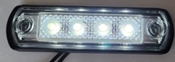 SVIETLA BIELA ​​12-24V LED x6 SET.