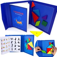 TANGRAM DREVENÉ BLOKY TVAROV HÁDANKA TANGRAM DREVENÉ BLOKY TVAROV HÁDANKA
