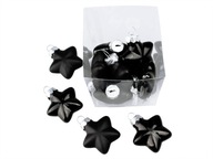 SKLENENÉ GULE STARS GUĽA 4cm 12ks Čierna SKLENENÉ GULE STARS GUĽA 4cm 12ks Čierna